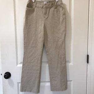 St. John’s Bay khaki pants - size 4 petite